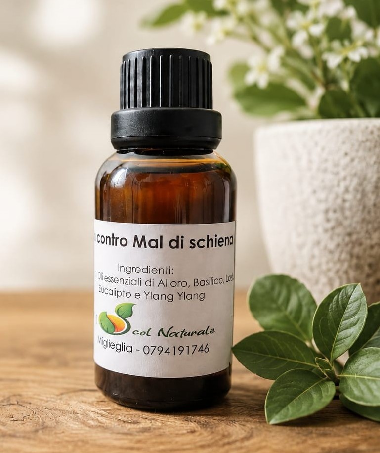 Olio contro il mal di Schiena