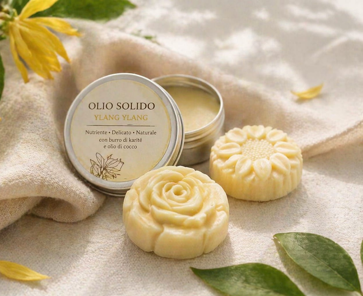 Olio Solido Coccoloso all' Ylang Ylang