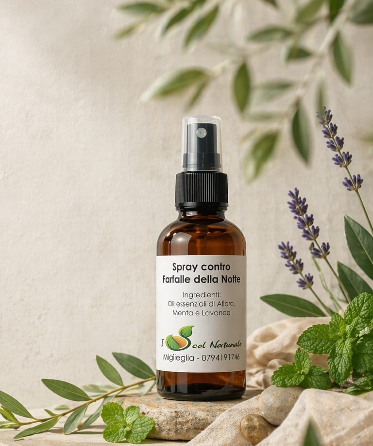 Spray Contro le Farfalle del Cibo