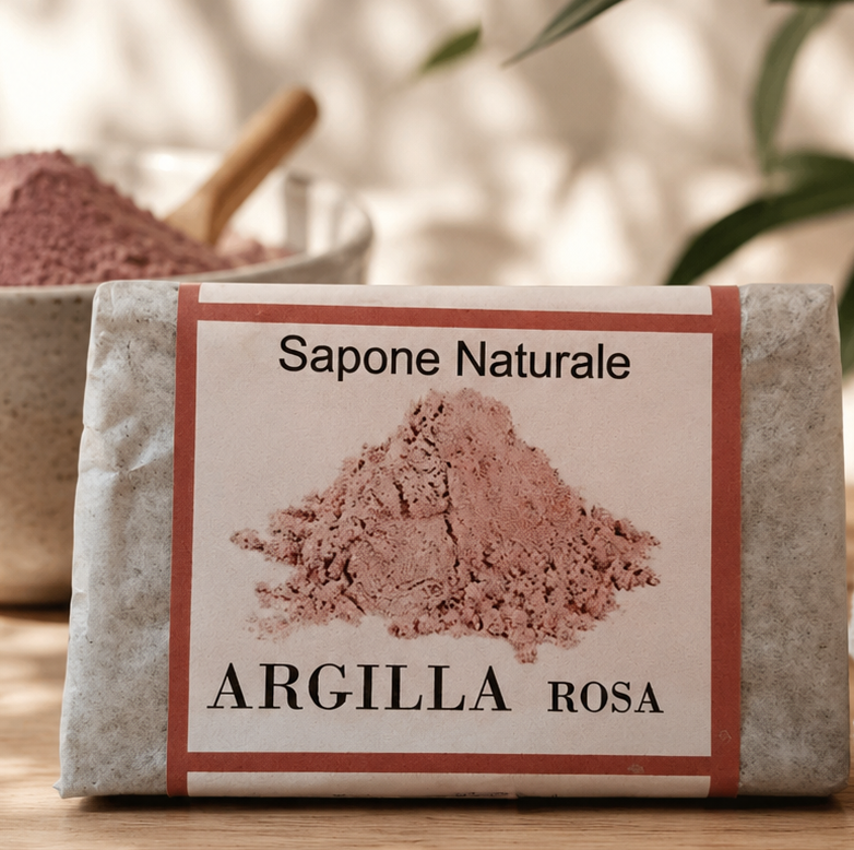 Sapone Argilla Rosa